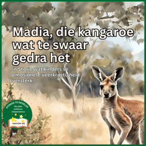 Madia, die kangaroe wat te swaar gedra het