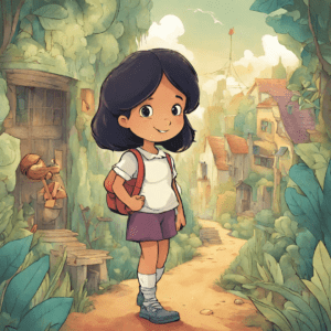 The little explorer: (Girl's name)'s big discovery